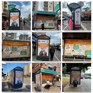 İl Müdürlüğümüz Çocuk Hakları Koordinatörlüğümüzün  #ÇocukHakları farkındalık çalışmaları şehrin işlek cadde ve sokaklarında yerini aldı.  - fotoğraf 1
