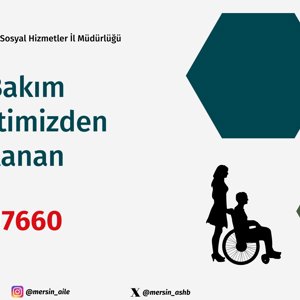 Engelli bireylerimizin bakım ihtiyaçlarının kendi aileleri yanında karşılanması amacıyla Ekim ayında 17.660 kişiye Evde Bakım Yardım Hizmeti sağlandı.  #BizBüyükBirAileyiz - fotoğraf 1