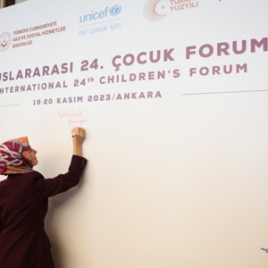 Bakanımız Mahinur Özdemir Göktaş, "Uluslararası 24. Çocuk Forumu"nun Kapanışına Katıldı - fotoğraf 3