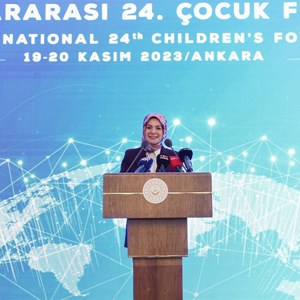 Bakanımız Mahinur Özdemir Göktaş, "Uluslararası 24. Çocuk Forumu"nun Kapanışına Katıldı - fotoğraf 1
