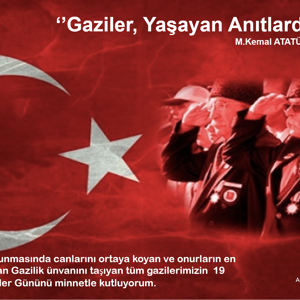 İl Müdürümüz Muhammer DOĞAN'ın 19 Eylül Gaziler Günü Kutlama Mesajı - fotoğraf 1