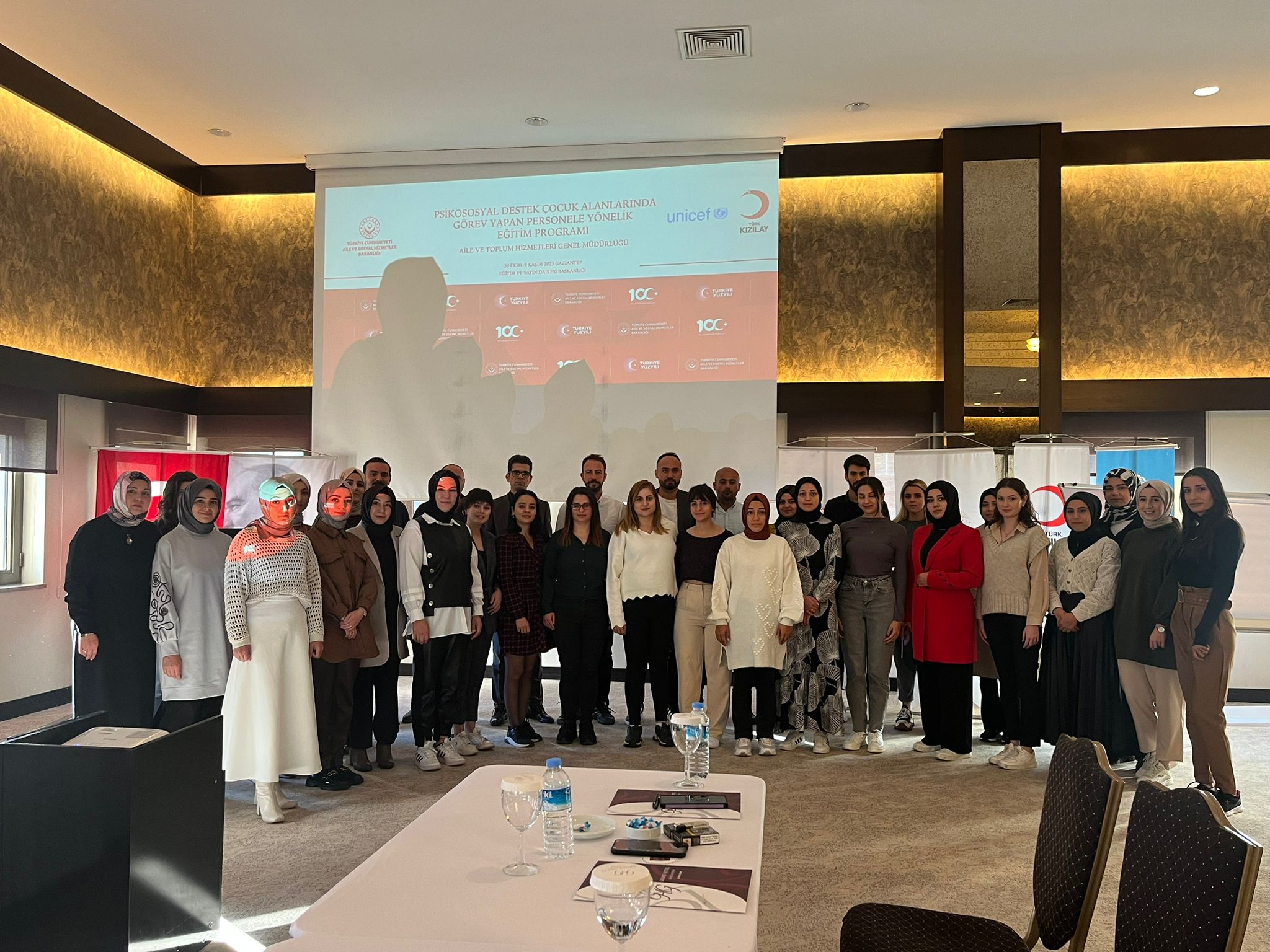 Psikososyal Destek Çocuk Alanlarında Görev Yapan Personele Yönelik Eğitimler Verildi.