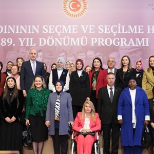 Bakanımız Mahinur Özdemir Göktaş "Türk Kadınının Seçme ve Seçilme Hakkının 89. Yıl Dönümü" Programına Katıldı - fotoğraf 3