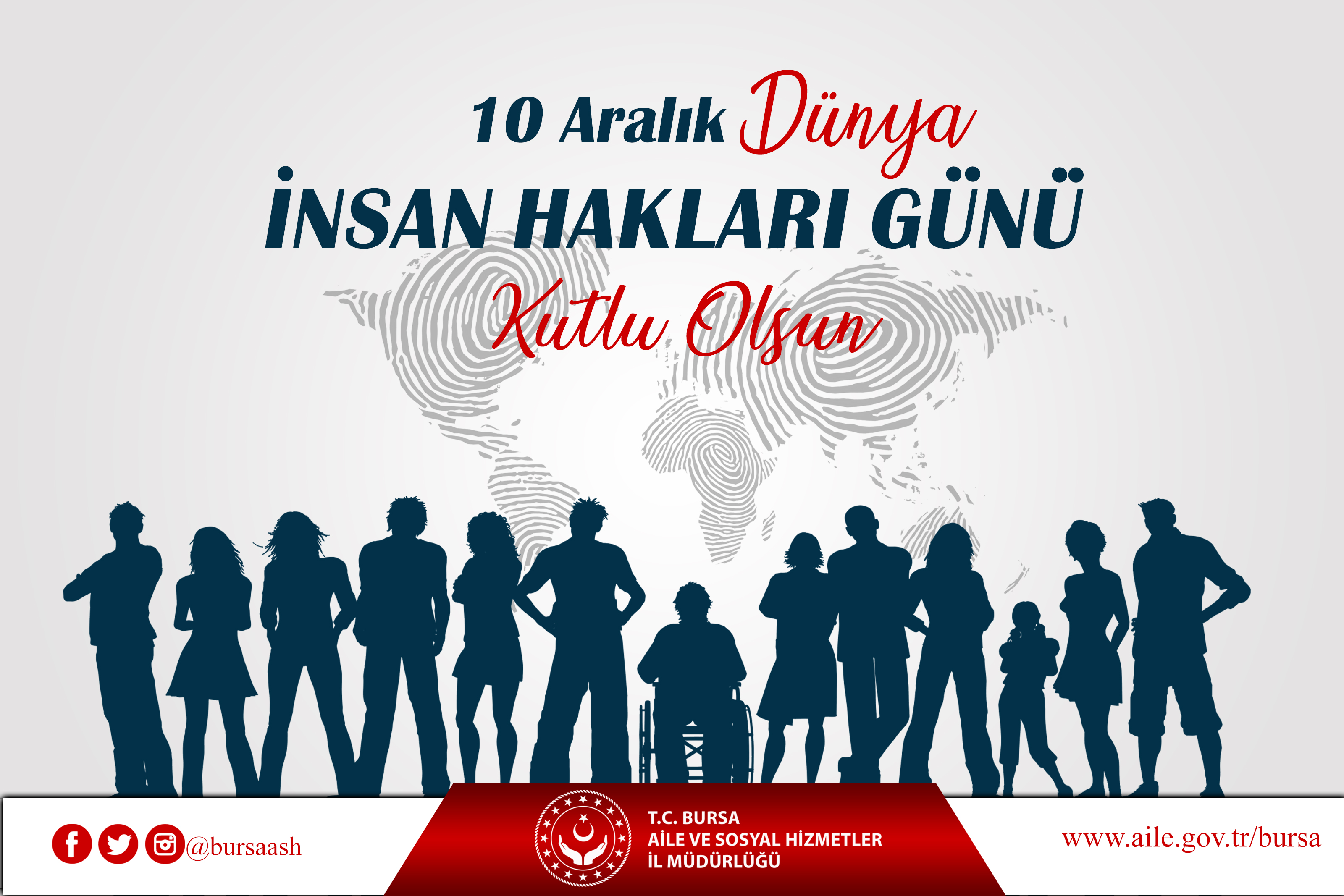 İl Müdürümüz Faruk UYSAL’ın 10 Aralık Dünya İnsan Hakları Günü Mesajı