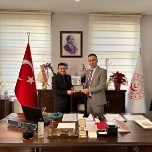 Zonguldak Öz Sağlık-İş Sendika Yönetim Kurulu İl Müdürümüzü Ziyaret Etti - fotoğraf 2