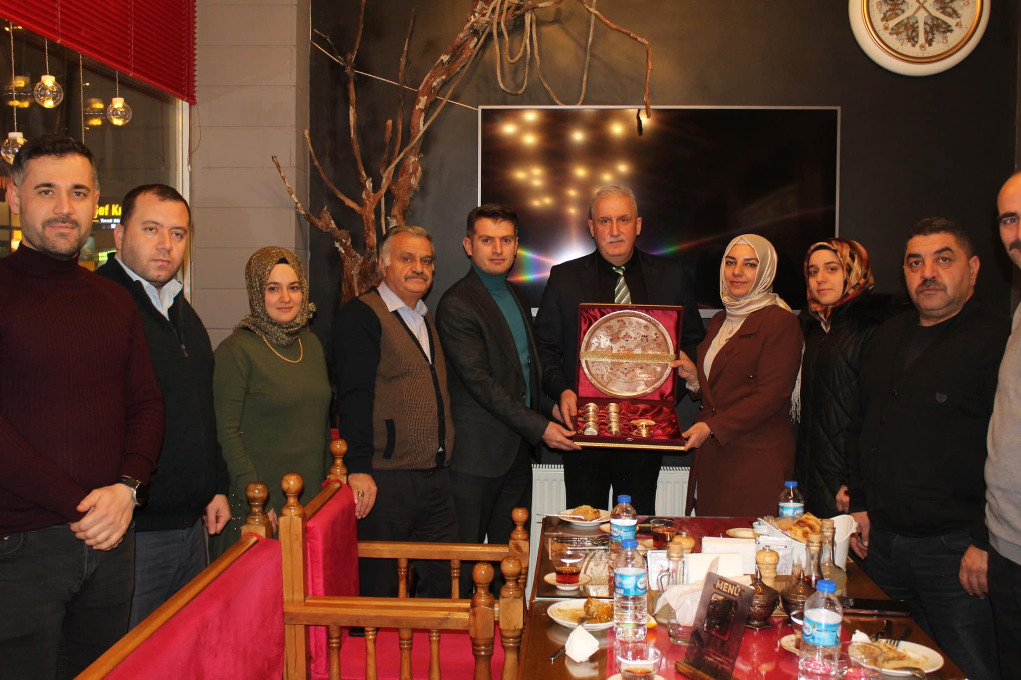 Samsun İline Atanan İl Müdürü Kemal Gümrükçü'ye Veda Yemeği Düzenlendi