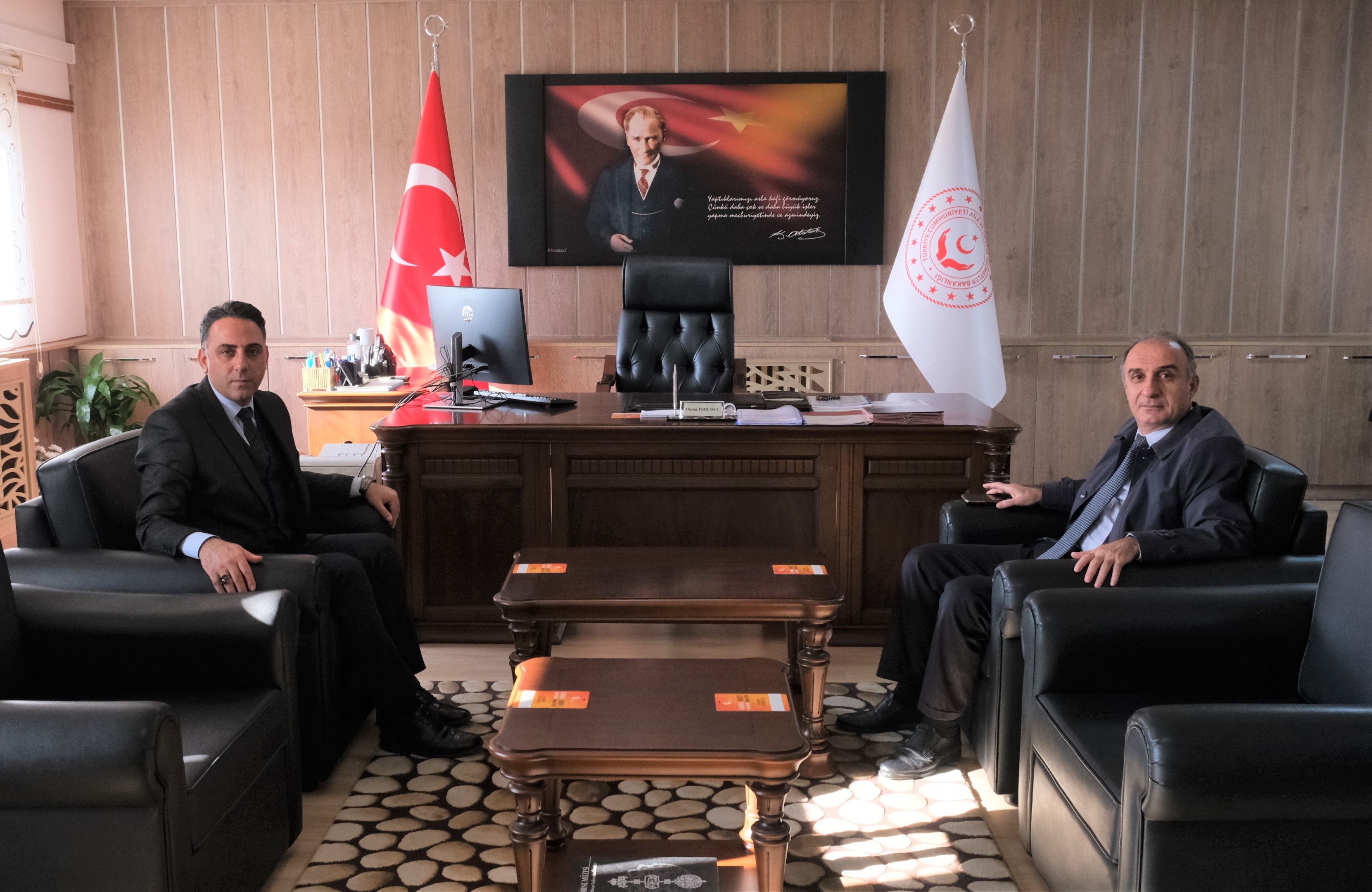 Edirne Gençlik ve Spor İl Müdürü Selim AK, İl Müdürlüğümüzü ziyaret etti.