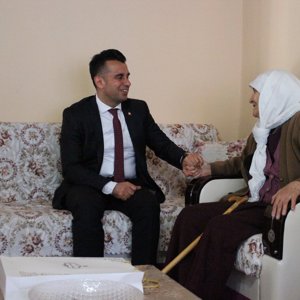 İl Müdürümüz Hasan AYKUT Şehit Ailesi Ziyareti - fotoğraf 1