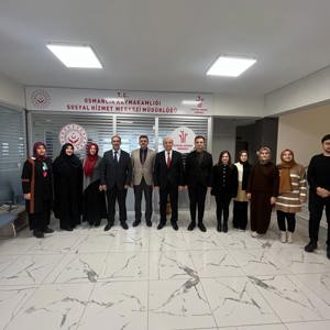 İl Müdürümüz Sayın Sahit AYDIN bağlı kuruluşumuz Osmancık Sosyal Hizmet Merkezi Müdürlüğü'müzü ziyaret ederek çalışmalar hakkında bilgi aldı. - fotoğraf 1