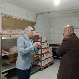 İl Müdürümüz Abdulbari AKSOY ve İl Müdür Yardımcımız Orhan VARAN, Bingöl Çocuk Evleri Sitesi Müdürlüğümüzün ısınma, elektrik panolarını ve yiyecek depolarının denetlemesini yaptılar. - fotoğraf 1