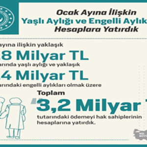 Yaşlı ve Engelli Aylıkları - fotoğraf 1