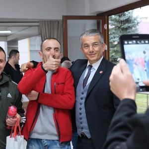 Giresun Belediye başkanımız Aytekin ŞENLİKOĞLU ve Ekrem Faruk CİVELEKOĞLU Giresun Bakım ve Rehabilitasyon merkezine ziyarette bulundu. - fotoğraf 9