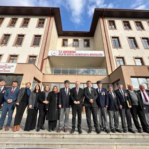 Şehit Yakınlarımız ve Gazilerimizden Anlamlı Ziyaret  - fotoğraf 1