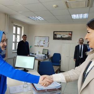 İl Müdürümüz Sayın Çiğdem AÇIKYILDIZ KAZEL ,İl Müdürlüğümüzde görev yapan personellerimizle görüşerek yürütülen çalışmalar hakkında bilgi aldı. - fotoğraf 2