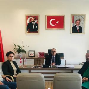 Çanakkale Roman Dernekleri Federasyonu Başkanı Şahin ŞENOKLAR, İl Müdürümüz Şuayip ÜNER’i makamında ziyaret etti.	 - fotoğraf 1