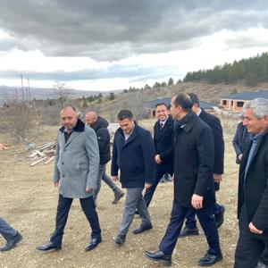 Valimiz Sn. M. Fırat Taşolar, Eldivan ilçesinde yapımı devam eden Engelsiz Yaşam Merkezimizin inşaatında incelemelerde bulundular. - fotoğraf 12