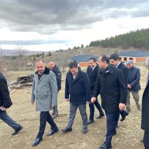 Valimiz Sn. M. Fırat Taşolar, Eldivan ilçesinde yapımı devam eden Engelsiz Yaşam Merkezimizin inşaatında incelemelerde bulundular. - fotoğraf 9