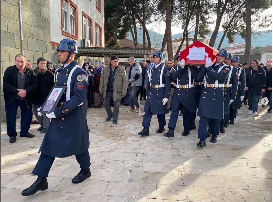 VEFAAT EDEN KAHRAMAN GAZİMİZ OSMAN GÜNDÜZ'Ü HAKKA UĞURLADIK