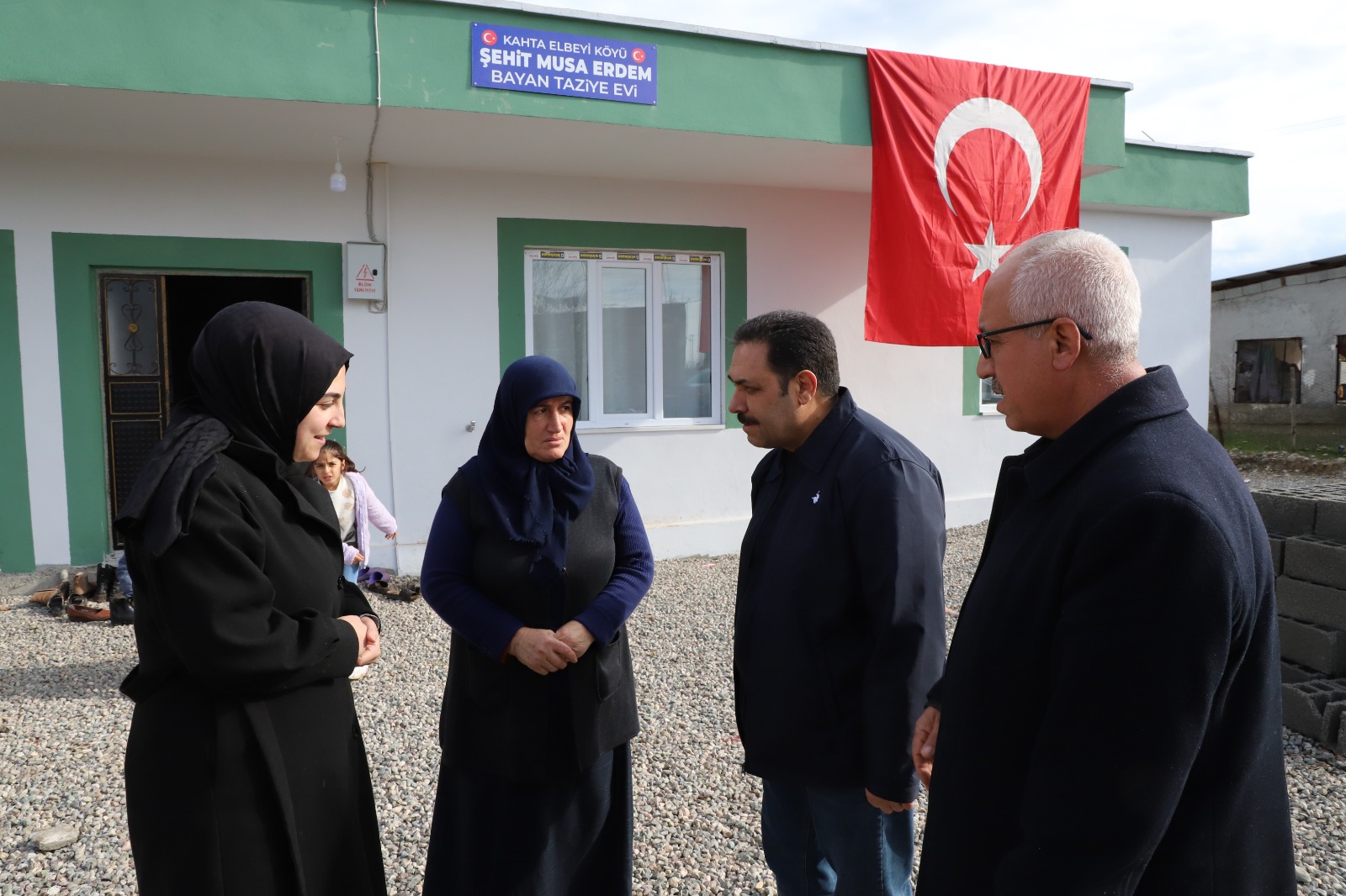 Şehit olan Polis Memuru Musa Erdem’in ismi Adıyaman’da taziye evine verildi.