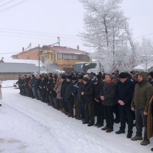 Gazimiz Cemal Yılmaz'ın Babası Ahmet Yılmaz Ebediyete Uğurlandı - fotoğraf 1