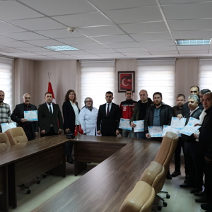 Hayat Boyu Öğrenme Genel Müdürlüğü Sertifikasyonu kapsamında Kurs Bitirme Belgeleri Takdim Edildi. - fotoğraf 5