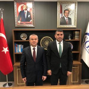 İl Müdürümüz Naci YILMAZ, Mersin Sosyal Güvenlik İl Müdürü Ali KOÇ'u ziyaret etti.  - fotoğraf 1