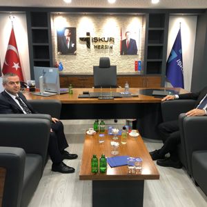 İl Müdürümüz Naci YILMAZ, İşkur İl Müdürü Ercan GÜN'ü ziyaret etti. - fotoğraf 1