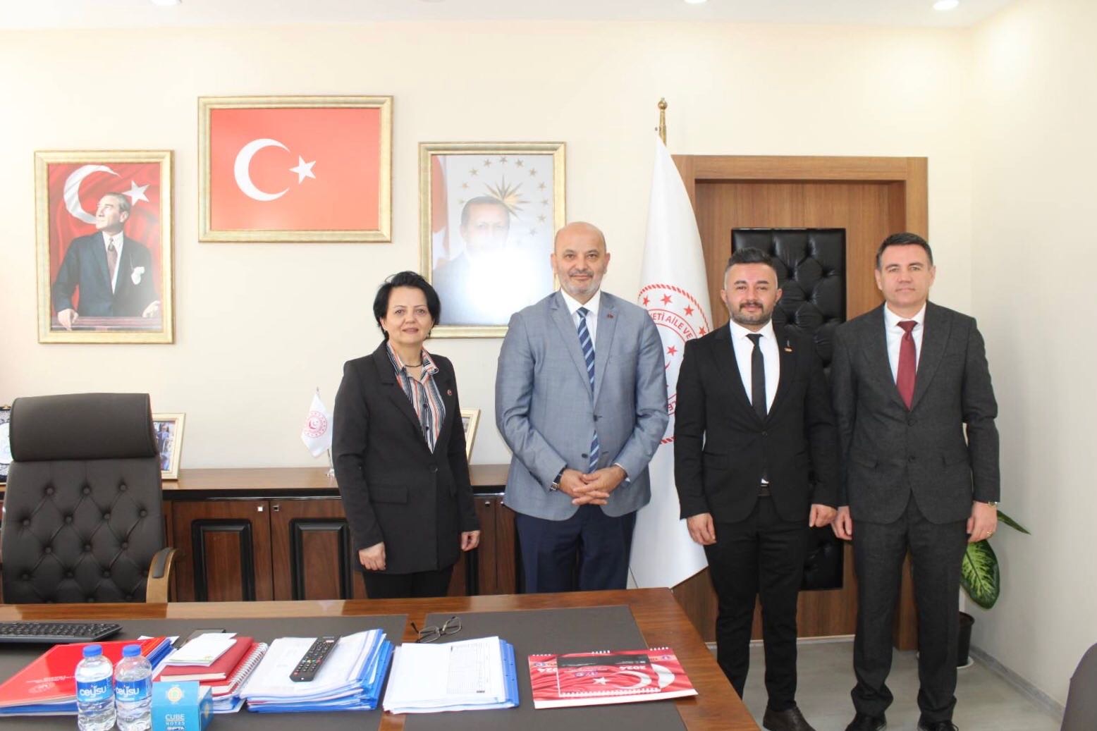 İL MÜDÜRÜMÜZE  ANLAMLI ZİYARET