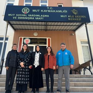 İl Müdürlüğümüz #AileveToplumHizmetleri birimimizce Mut Kaymakamlığı Aile Destek Merkezi'miz (#ADEM) ziyaret edildi.  - fotoğraf 1