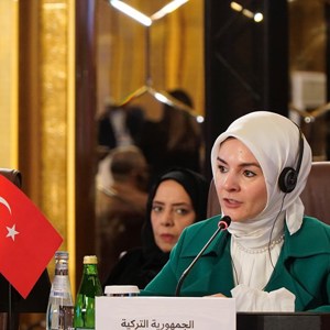 Bakanımız Mahinur Özdemir Göktaş Çok Boyutlu Sosyal Kalkınma İçin Arap Forumu'nun "Bakanlar Oturumu"nda Konuştu - fotoğraf 1
