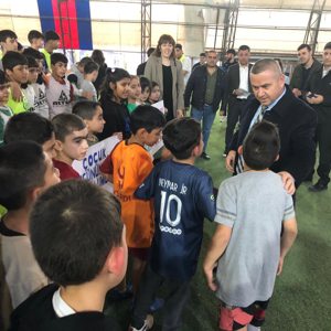Çocuklarımızın halı saha maçında birlikteydik. İl Müdürümüz Naci YILMAZ’ın başlattığı maçta keyifli ve heyecanlı vakit geçirildi. Her iki takımı da tebrik ediyoruz🥇😍⚽️ - fotoğraf 3