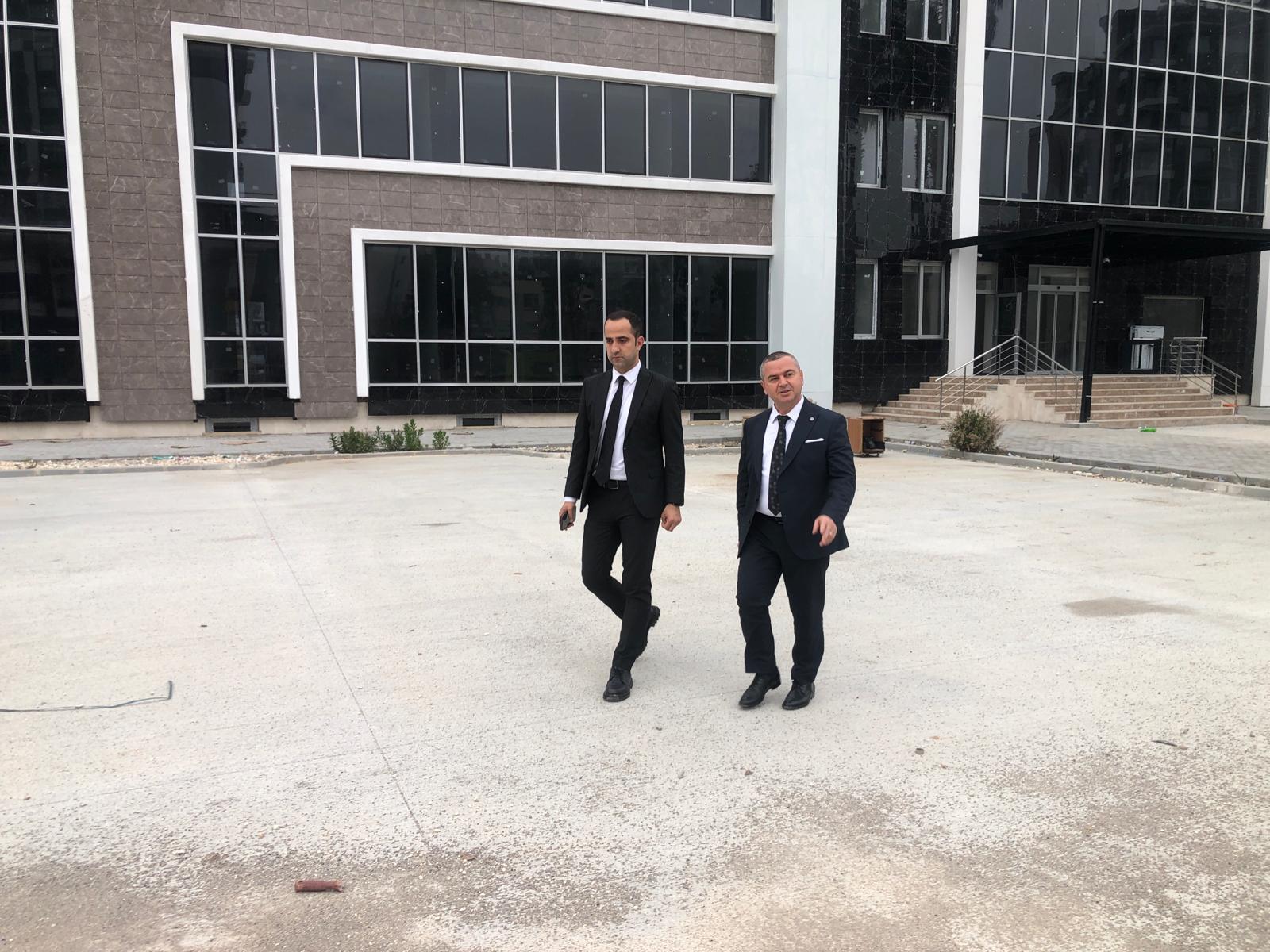 İl Müdürümüz Naci YILMAZ,Yeni İl Müdürlüğü binamızın inşaatını ziyaret ederek rehberlik ve denetim çalışmalarında bulundu.