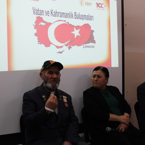 VATAN VE KAHRAMANLIK BULUŞMALARI SELAHATTİN İNAL GÜZEL SANATLAR LİSESİ ÖĞRENCİLERİ İLE GERÇEKLEŞTİRİLDİ - fotoğraf 13