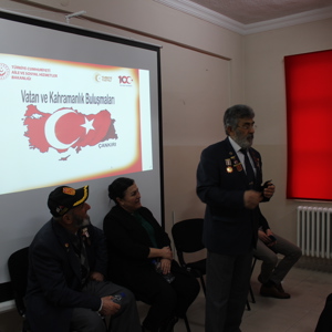 VATAN VE KAHRAMANLIK BULUŞMALARI SELAHATTİN İNAL GÜZEL SANATLAR LİSESİ ÖĞRENCİLERİ İLE GERÇEKLEŞTİRİLDİ - fotoğraf 11
