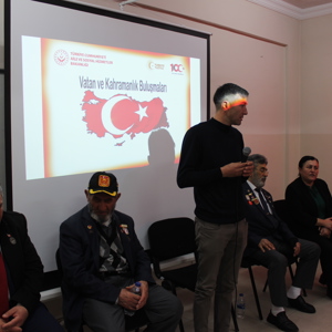 VATAN VE KAHRAMANLIK BULUŞMALARI SELAHATTİN İNAL GÜZEL SANATLAR LİSESİ ÖĞRENCİLERİ İLE GERÇEKLEŞTİRİLDİ - fotoğraf 6