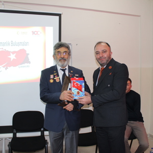 VATAN VE KAHRAMANLIK BULUŞMALARI SELAHATTİN İNAL GÜZEL SANATLAR LİSESİ ÖĞRENCİLERİ İLE GERÇEKLEŞTİRİLDİ - fotoğraf 3