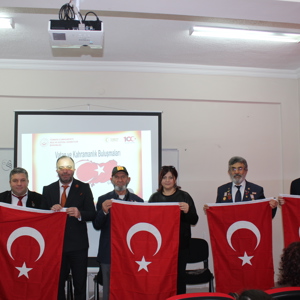VATAN VE KAHRAMANLIK BULUŞMALARI SELAHATTİN İNAL GÜZEL SANATLAR LİSESİ ÖĞRENCİLERİ İLE GERÇEKLEŞTİRİLDİ - fotoğraf 2