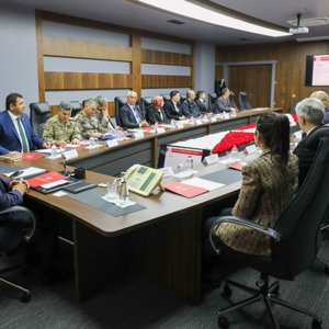 İl Müdürümüz Abdulbari AKSOY' un katılımıyla Sn. Valimiz Ahmet Hamdi USTA başkanlığında 2024 Yılı Şubat ayı il çocuk koordinasyon kurulu toplantısı gerçekleştirildi.  - fotoğraf 2