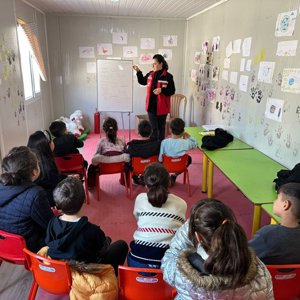 Hatay İlinde Görev Yapan Personellerimiz 7-9 Yaşındaki Çocuklarla Duyguları Keşfetme ve İfade Etme Çalışması - fotoğraf 1