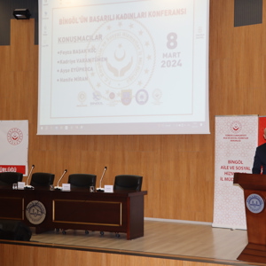 Bingöl'ün Başarılı Kadınları Konferansı - fotoğraf 7
