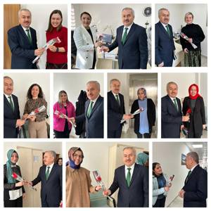 İl Müdürümüz Harun Köksalan'dan Kadın Personellerimize Karanfil - fotoğraf 3