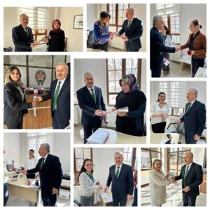 İl Müdürümüz Harun Köksalan'dan Kadın Personellerimize Karanfil - fotoğraf 4