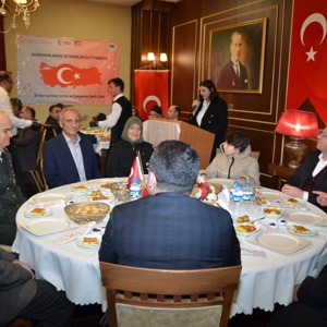 Şehit Aileleri, Gaziler ve Aileleri Onuruna İftar Yemeği Düzenlendi - fotoğraf 3