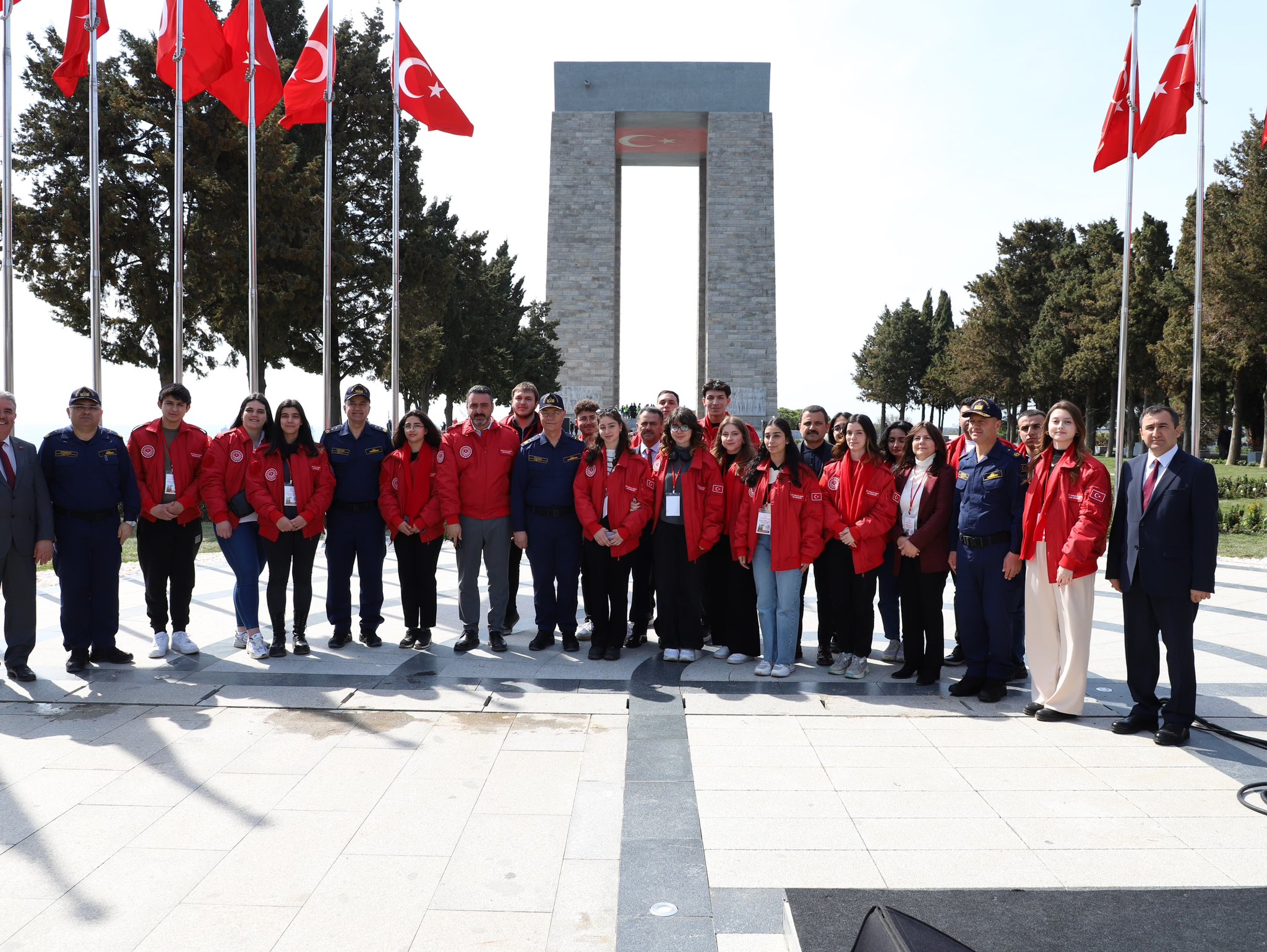 Anadolu Gönül Yolu-Vatanın Parlayan Yıldızları Gençler Etkinliği Çanakkale’de Gerçekleştirildi