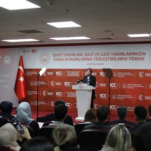 Bakanımız Göktaş, Şehit Yakını, Gazi ve Gazi Yakınlarının Kamu Kurum ve Kuruluşlarına Yerleştirilmesi Törenine Katıldı - fotoğraf 4