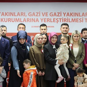 Bakanımız Göktaş, Şehit Yakını, Gazi ve Gazi Yakınlarının Kamu Kurum ve Kuruluşlarına Yerleştirilmesi Törenine Katıldı - fotoğraf 2