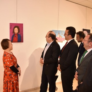 Engellilerimizin 'Resim Workshop' Sergisi Açıldı - fotoğraf 3