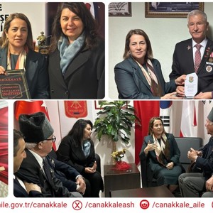 Bakan Yardımcımız Sayın Sevim SAYIM MADAK, Gazilerimiz Ve Şehit Yakınları İle İlimizde Faaliyet Gösteren Dernek Ve Vakıflarımızı Ziyaret Etti. - fotoğraf 2