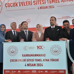 Kahramanmaraş Önsen Çocuk Evleri Sitesinin Temel Atma Töreni Gerçekleştirildi. - fotoğraf 1