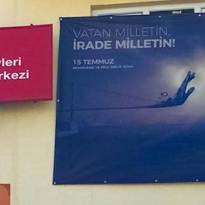 ''15 TEMMUZ DEMOKRASİ VE MİLLİ BİRLİK GÜNÜ'' SEBEBİYLE TÜM KURULUŞLARIMIZ AFİŞLERLE DONATILDI - fotoğraf 9